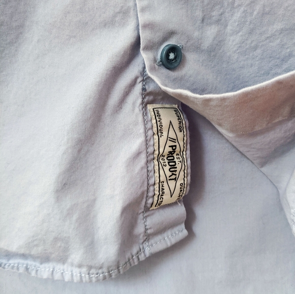 produkt chambray collared button down shirt, med - Picture 4 of 9